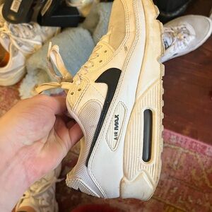 Nike Air Max Men's Shoes - White and Black